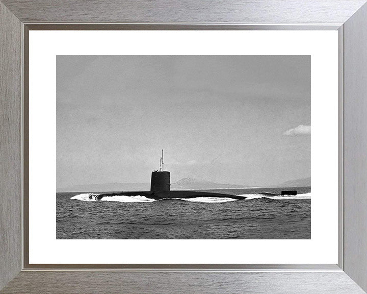 HMS Conqueror S48 Royal Navy Churchill class Submarine Photo Print or Framed Print - Hampshire Prints