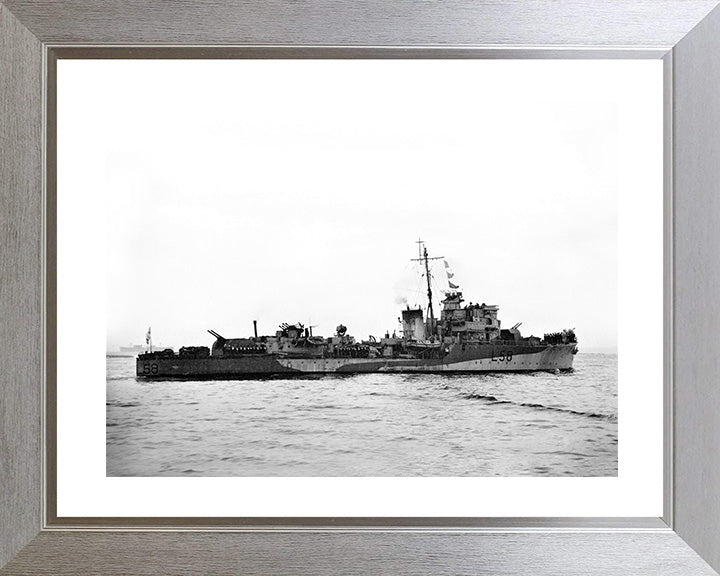 HMS Quantock L58 | Photo Print | Framed Print | Hunt Class | Destroyer | Royal Navy Hampshire Prints
