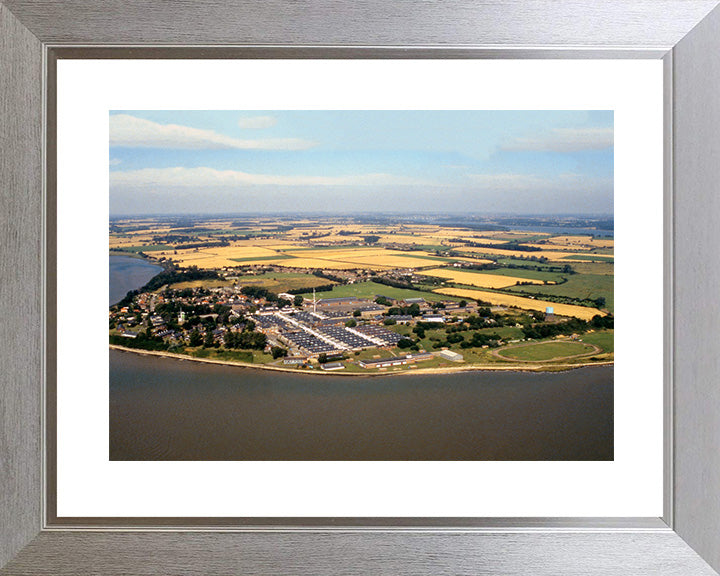 HMS Ganges Shotley Suffolk Aerial Photo Print or Framed Photo Print - Hampshire Prints