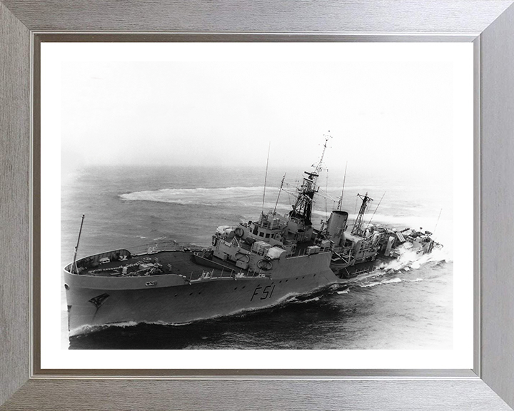 HMS Grafton F51 Royal Navy Blackwood class frigate Photo Print or Framed Print - Hampshire Prints