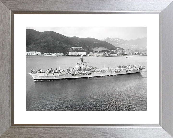 HMS Warrior R31 Royal Navy Colossus class light fleet aircraft carrier Photo Print or Framed Print - Hampshire Prints