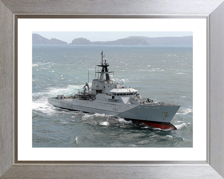 HMS Mersey P283 Royal Navy River class patrol vessel Photo Print or Framed Photo Print - Hampshire Prints