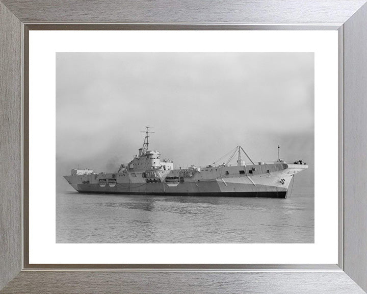 HMS Pioneer R76 Royal Navy Colossus class aircraft carrier Photo Print or Framed Print - Hampshire Prints