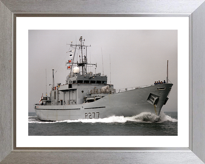 HMS Anglesey (P277) Photo Print - Underway - Royal Navy Island Class Patrol Vessel