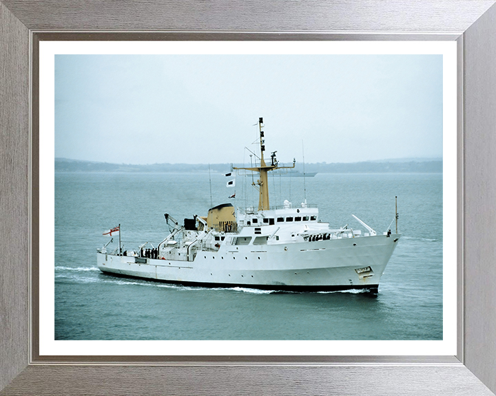 HMS Fawn A325 Royal Navy Bulldog class ship Photo Print or Framed Print - Hampshire Prints