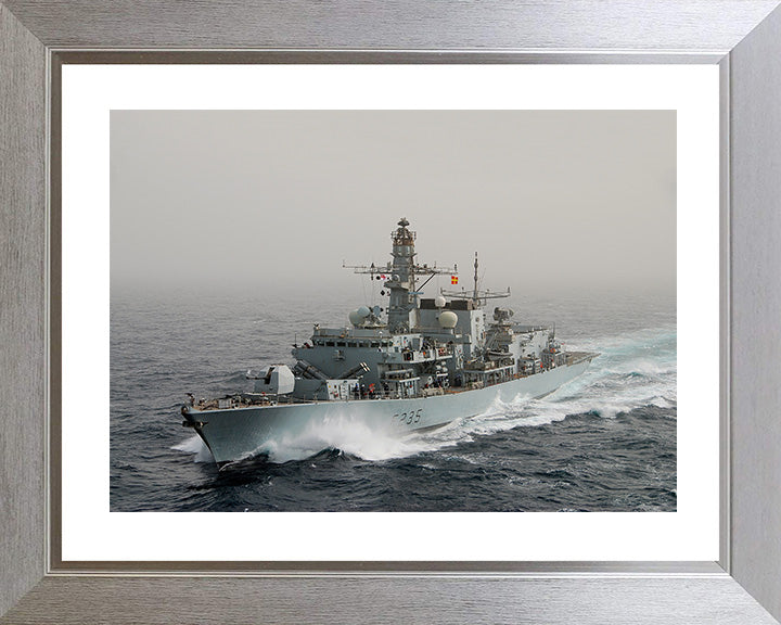 HMS Monmouth F235 Royal Navy Type 23 Frigate Photo Print or Framed Photo Print - Hampshire Prints