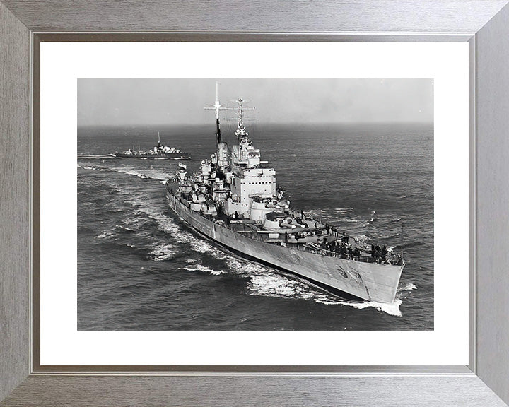 HMS Vanguard (23) Royal Navy fast battleship Photo Print or Framed Print - Hampshire Prints