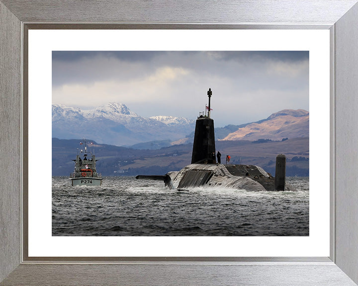 HMS Vigilant S30 Royal Navy Vanguard class Submarine Photo Print or Framed Print - Hampshire Prints