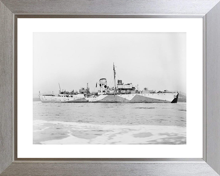 HMS Campanula K18 Royal Navy Flower class corvette Photo Print or Framed Print - Hampshire Prints