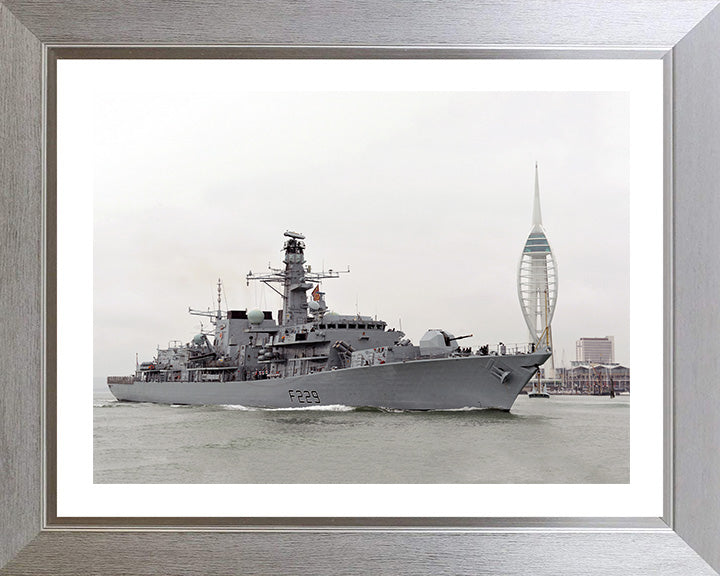 HMS Lancaster F229 Royal Navy Type 23 frigate Photo Print or Framed Print - Hampshire Prints