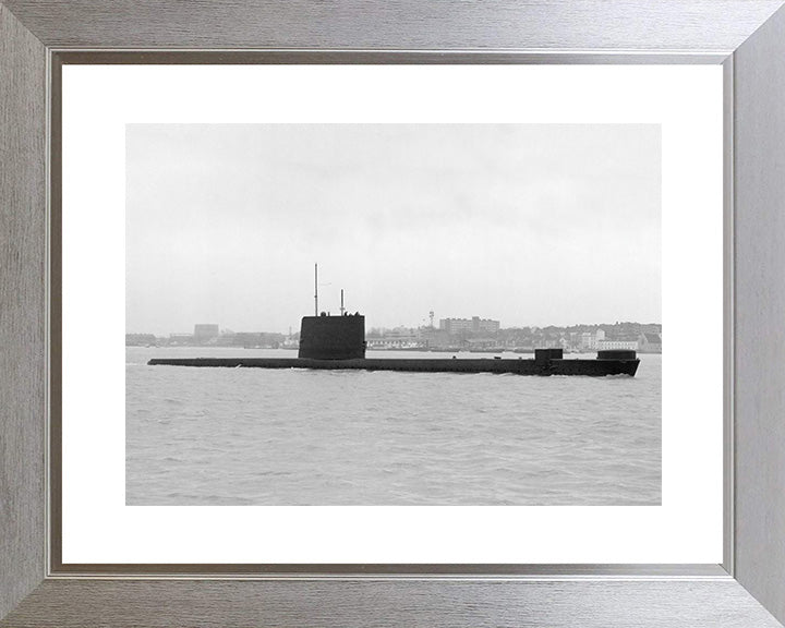 HMS Walrus S08 Royal Navy Porpoise class Submarine Photo Print or Framed Print - Hampshire Prints