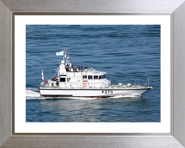 HMS Pursuer P273 Royal Navy Archer Class P2000 Patrol Vessel Photo Print or Framed Photo Print - Hampshire Prints