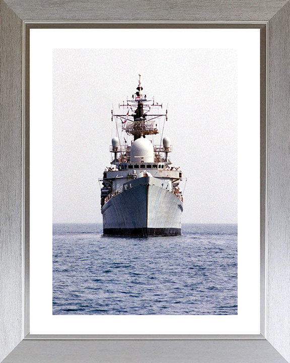 HMS Edinburgh (D97) Photo Print - OP TELIC 2003 - Royal Navy Type 42 Destroyer
