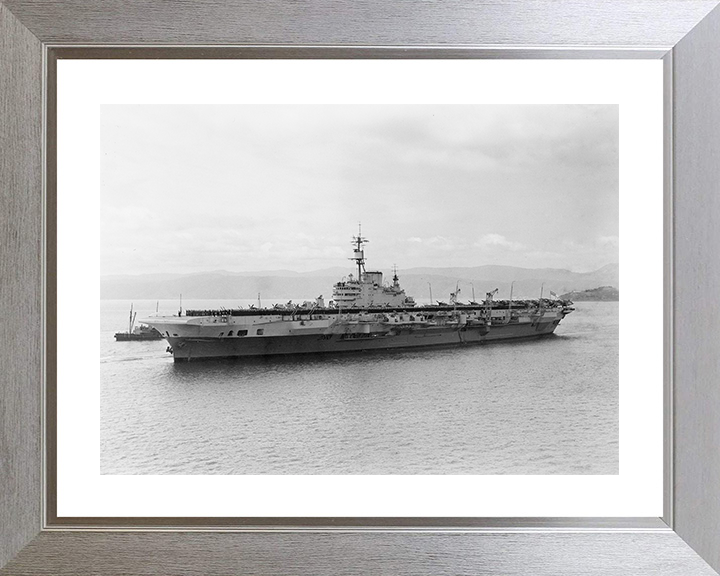 HMS Indefatigable (R10) Photo Print - Wellington 1945 - Royal Navy Implacable Class Aircraft Carrier