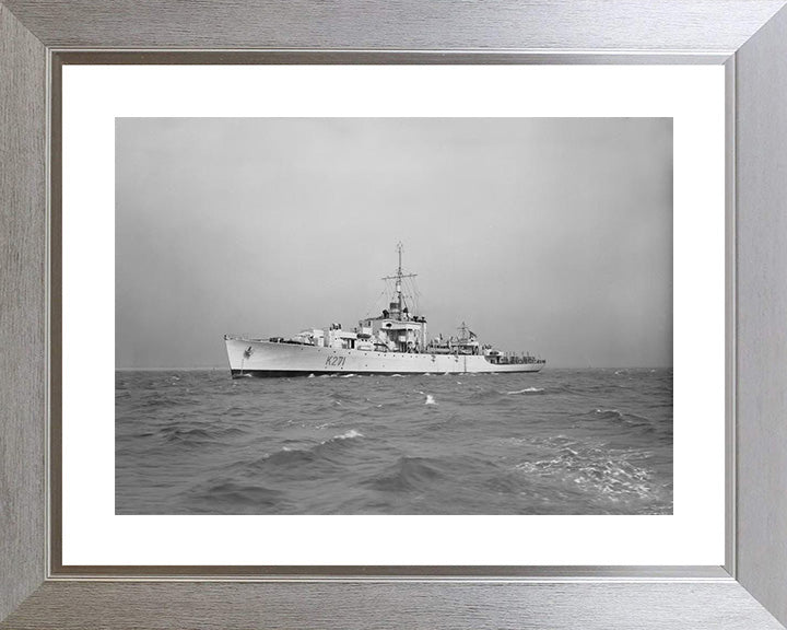 HMS Plym K271 Royal Navy River class frigate Photo Print or Framed Photo Print - Hampshire Prints