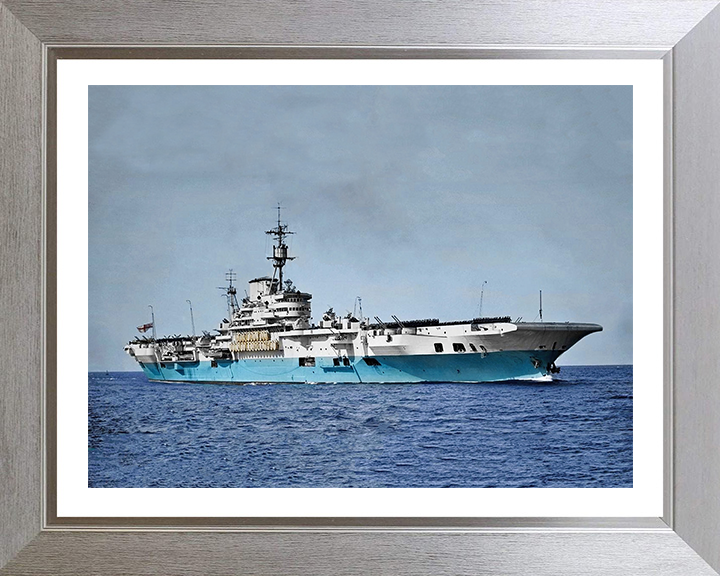 HMS Implacable R86 Royal Navy Implacable Class Aircraft Carrier Photo Print or Framed Print - Hampshire Prints