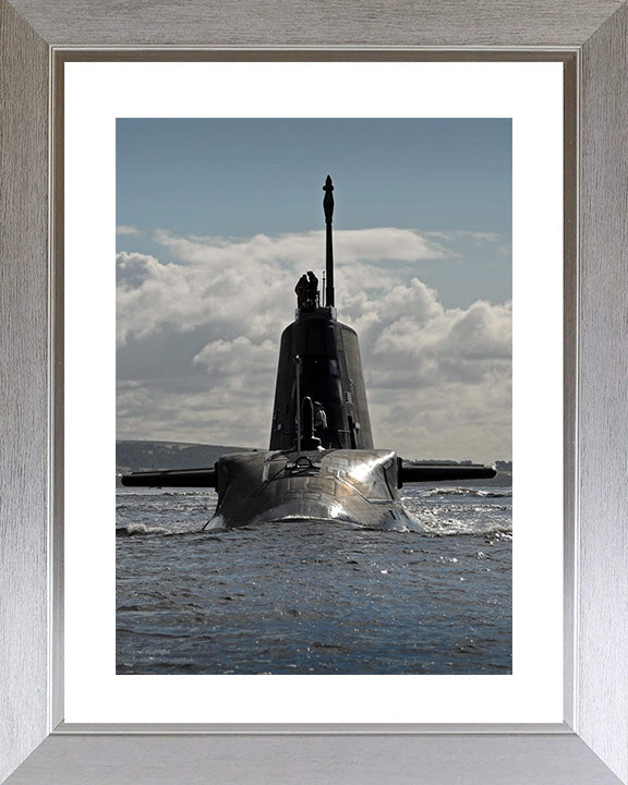 HMS Ambush S120 Submarine | Photo Print | Framed Print | Astute Class | Royal Navy Hampshire Prints