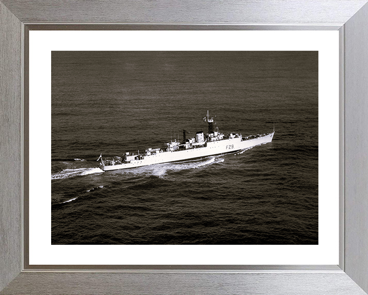 HMS Verulam (F29) Photo Print - at sea - Royal Navy Type 15 Frigate