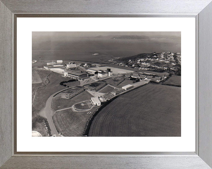 HMS Cambridge shore establishment Aerial Photo Print or Framed Photo Print - Hampshire Prints