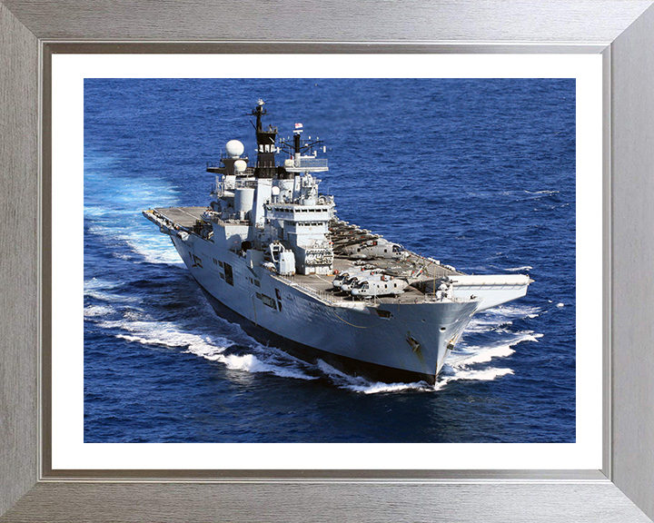 HMS Illustrious R06 | Photo Print | Framed Print | Invincible Class | Aircraft Carrier | Royal Navy Hampshire Prints