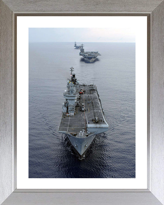 HMS Illustrious R06 | Photo Print | Framed Print | Invincible Class | Aircraft Carrier | Royal Navy Hampshire Prints