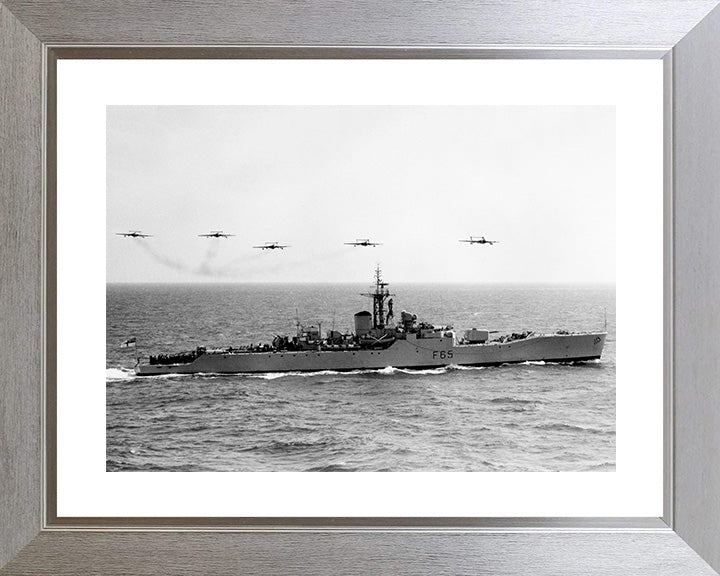 HMS Tenby F65 Royal Navy Whitby Class Frigate Photo Print or Framed Print - Hampshire Prints