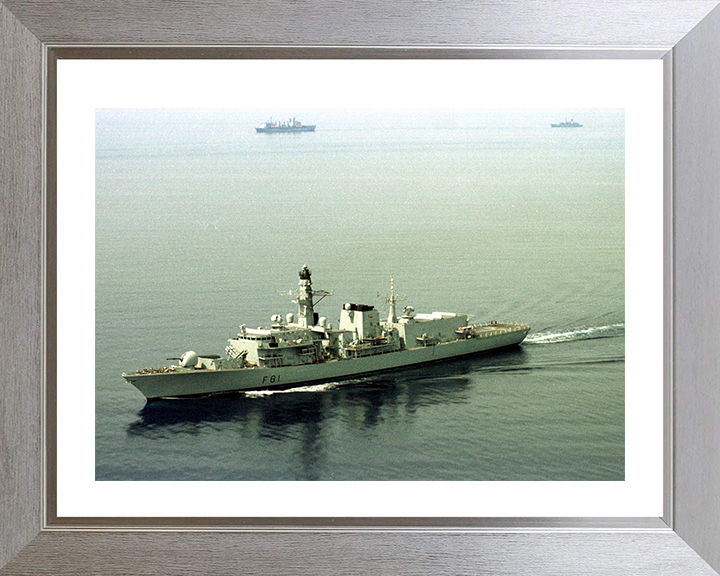HMS Sutherland (F81) Photo Print - At Sea 2000 - Royal Navy Type 23 Frigate