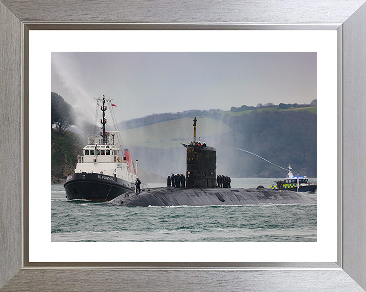 HMS Triumph (S93) Photo Print - Paying Off 2024 - Royal Navy Trafalgar Class Submarine