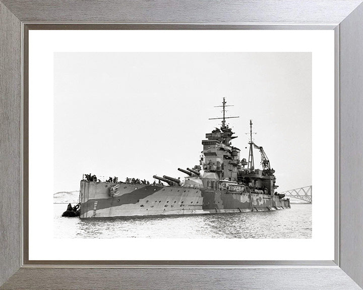 HMS Queen Elizabeth (1913) | Photo Print | Framed Print | Queen Elizabeth Class | Battleship | Royal Navy Hampshire Prints