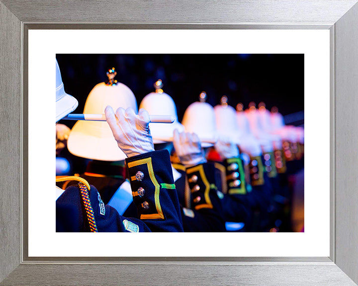 Royal marines band service drummers Photo Print or Framed Photo Print - Hampshire Prints