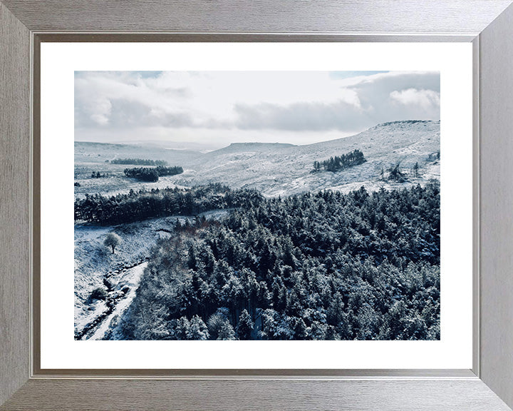 Burbage South Valley Yorkshire black and white Photo Print - Canvas - Framed Photo Print - Hampshire Prints