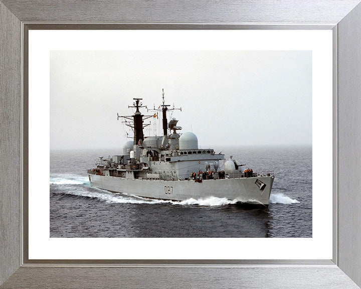 HMS Newcastle D87 Royal Navy Type 42 destroyer Photo Print or Framed Photo Print - Hampshire Prints