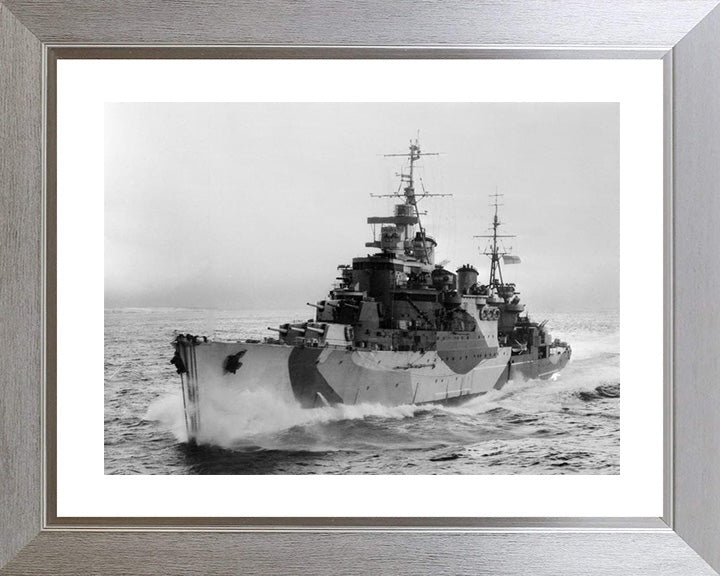 HMS Birmingham C19 Royal Navy Town class light cruiser Photo Print or Framed Print - Hampshire Prints