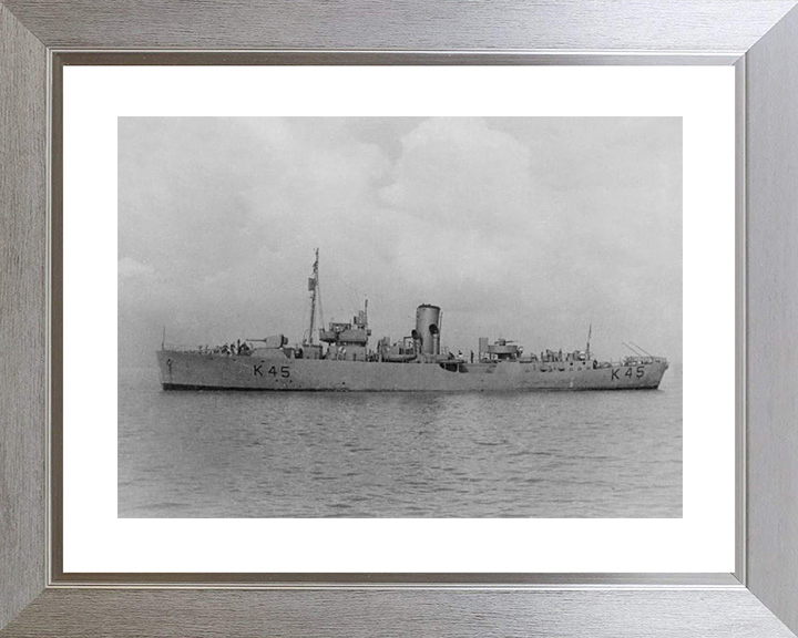 HMS Convolvulus K45 Royal Navy Flower class corvette Photo Print or Framed Print - Hampshire Prints