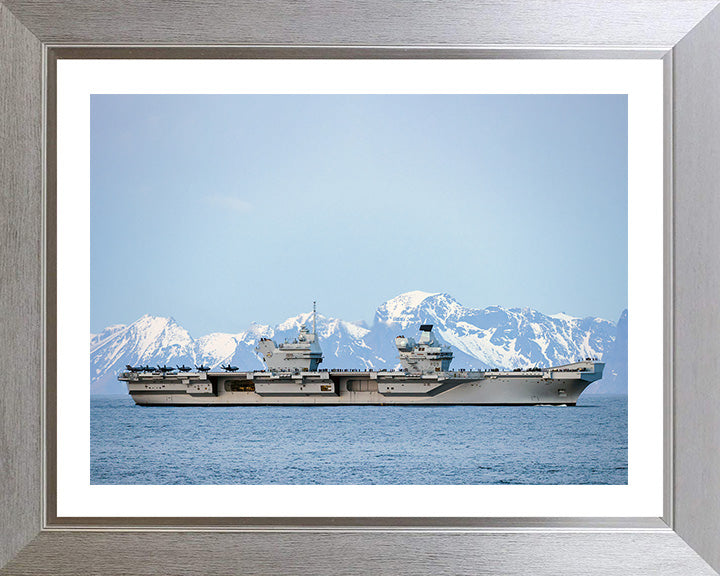 HMS Prince of Wales R09 | Photo Print | Framed Print | Queen Elizabeth Class | Aircraft Carrier | Royal Navy Hampshire Prints