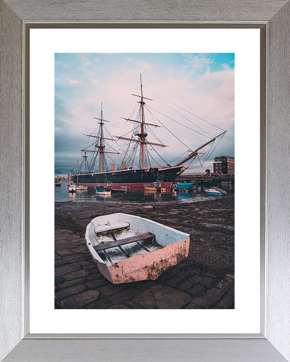 HMS Warrior 1860 | Photo Print | Framed Print | Poster | Steam-powered Armoured Frigate | Royal Navy Hampshire Prints
