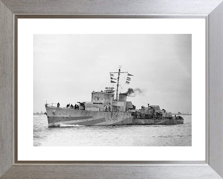 HMS Oakley L98 Royal Navy Hunt class destroyer Photo Print or Framed Print - Hampshire Prints