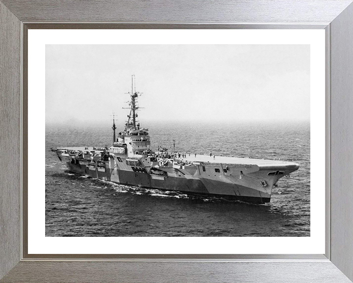 HMS Glory R62 Royal Navy Colossus class aircraft carrier Photo Print or Framed Print - Hampshire Prints