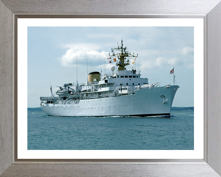 HMS Hecla A133 Royal Navy Hecla class survey vessel Photo Print or Framed Print - Hampshire Prints