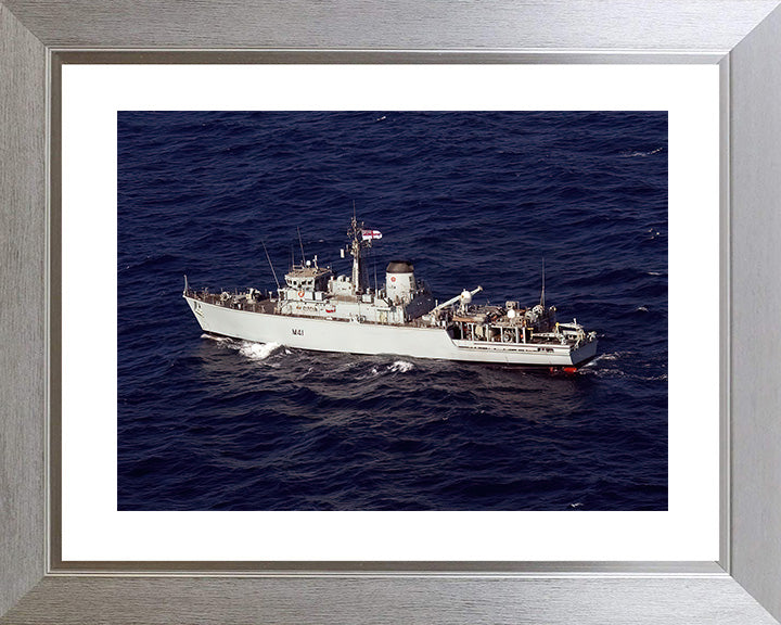 HMS Quorn M41 Royal Navy Hunt class mine countermeasures vessel Photo Print or Framed Print - Hampshire Prints
