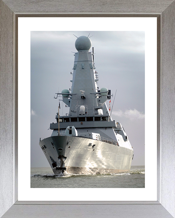 HMS Dauntless D33 Type 45 Destroyer 2 December 2009 Off Portsmouth