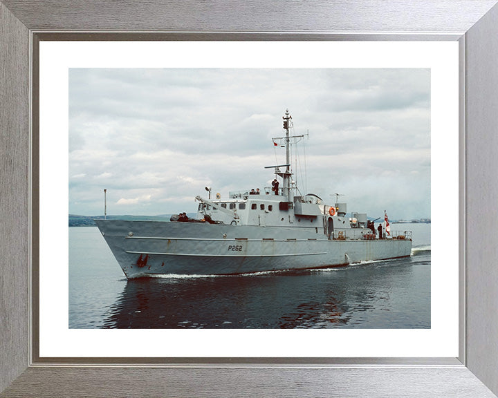 HMS Peterel P262 Royal Navy Bird class patrol vessel Photo Print or Framed Photo Print - Hampshire Prints