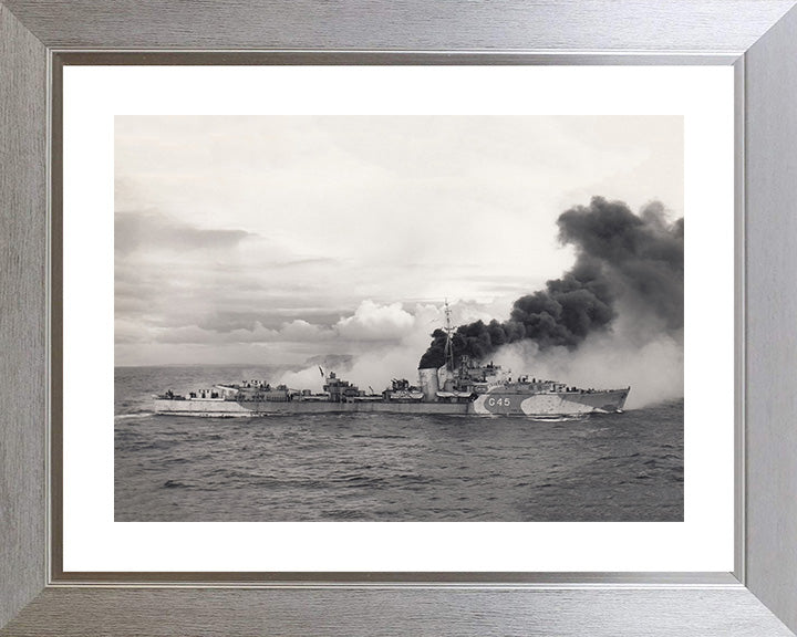 HMS Quail G45 | Photo Print | Framed Print | Q Class | Destroyer | Royal Navy Hampshire Prints