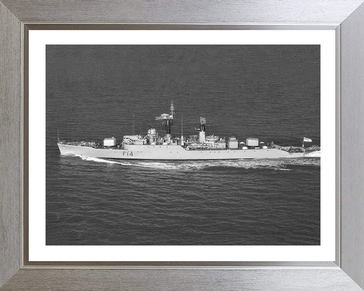 HMS Leopard F14 Royal Navy Leopard class Frigate Photo Print or Framed Print - Hampshire Prints