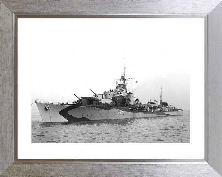 HMS Teazer R23 (F23) | Photo Print | Framed Print | T Class | Destroyer | Royal Navy Hampshire Prints
