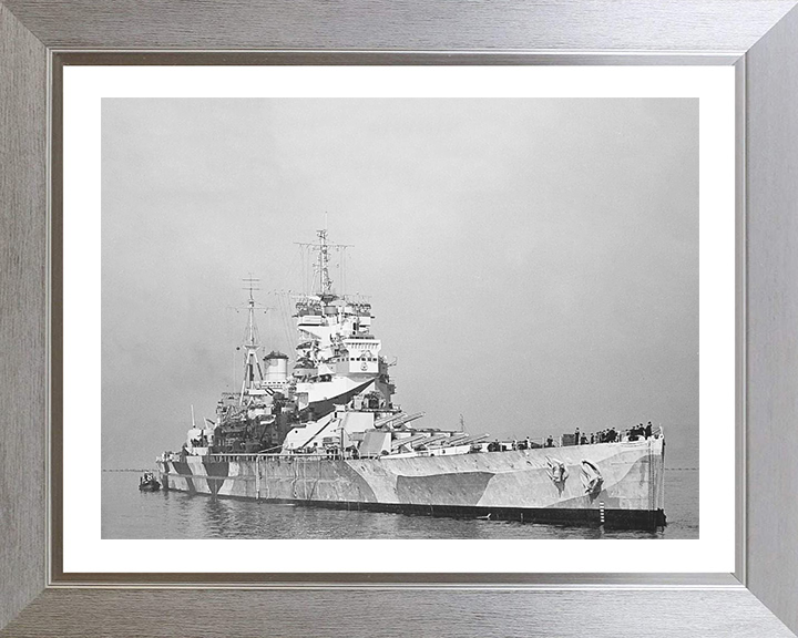 HMS Howe 32 | Photo Print | Framed Print | King George V Class | Battleship | Royal Navy Hampshire Prints