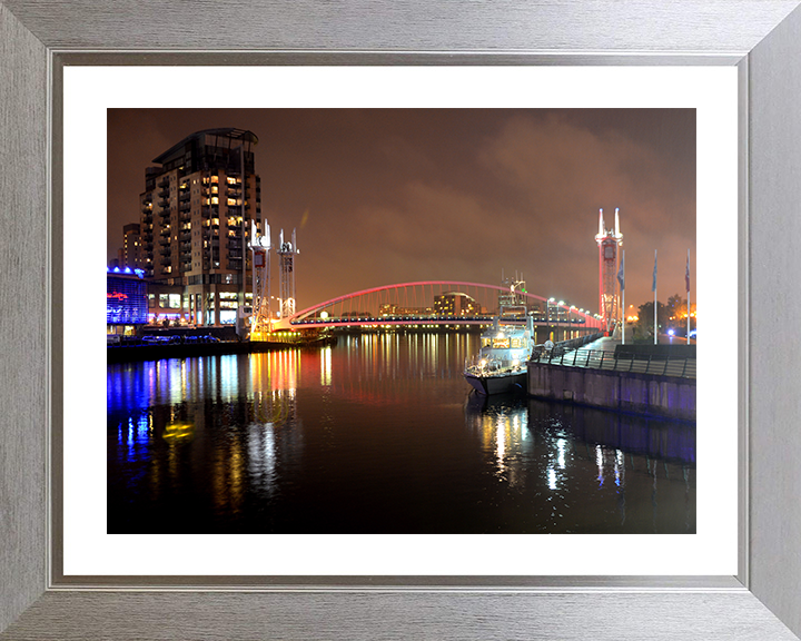 HMS Biter (P270) Photo Print - Manchester 2013 - Royal Navy Archer Class P2000 Patrol Vessel Posters, Prints, & Visual Artwork Hampshire Prints 10 x 8 Silver Frame Yes