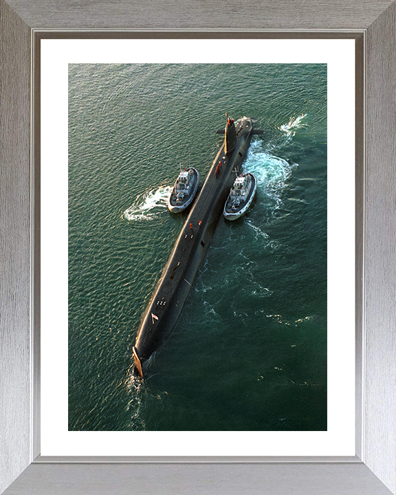 HMS Victorious (S29) Photo Print - Brest 2000 - Royal Navy Vanguard Class Submarine