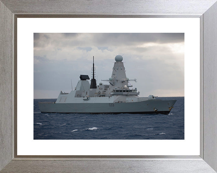 HMS Dauntless D33 Royal Navy Type 45 destroyer Photo Print or Framed Print - Hampshire Prints