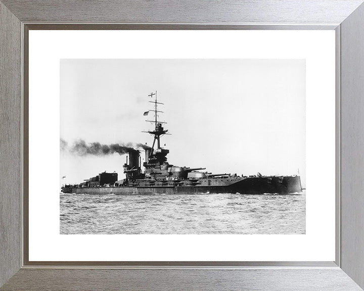 HMS Iron Duke (1912) Royal Navy dreadnought battleship Photo Print or Framed Print - Hampshire Prints